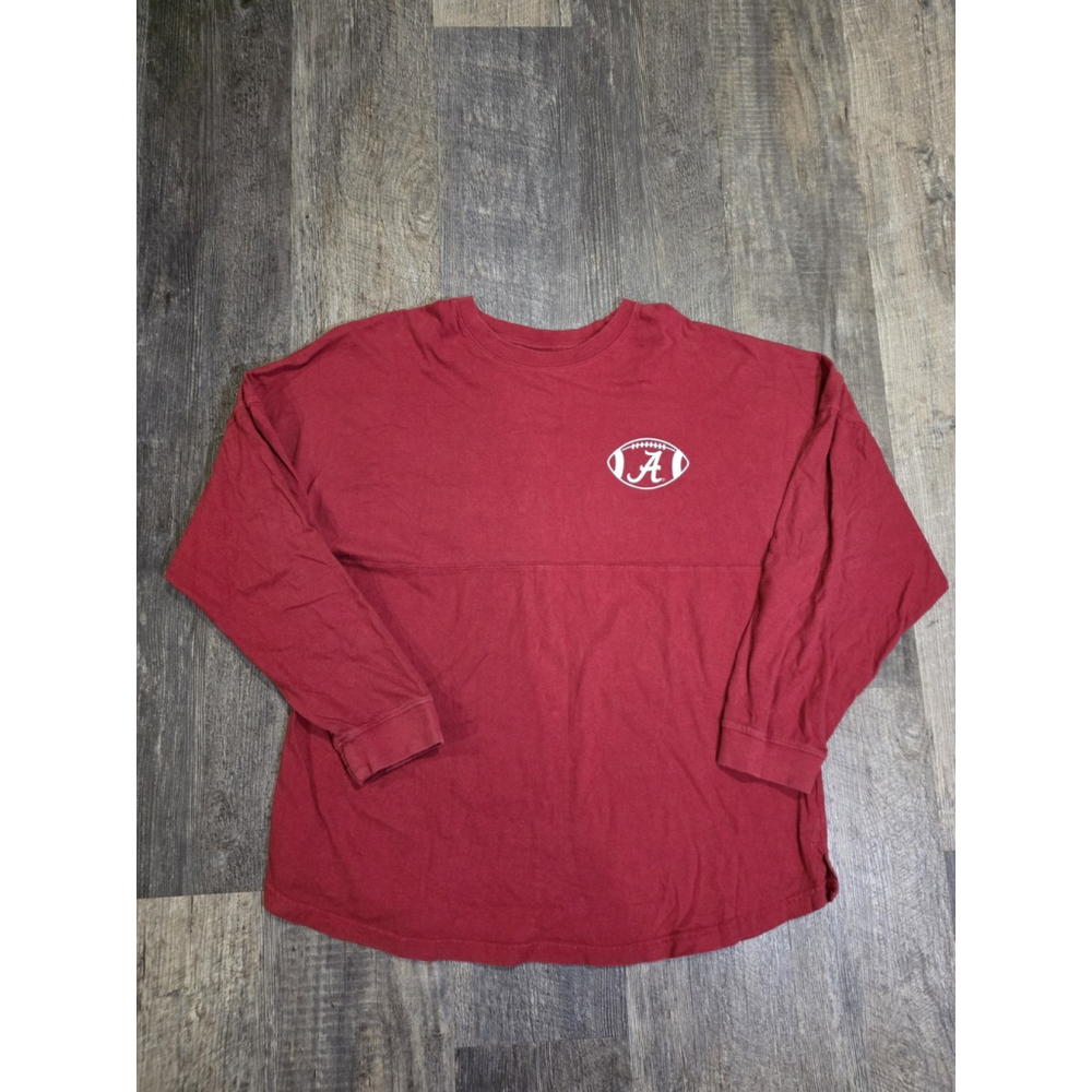 VIntage Alabama University Puff Print Long Sleeve Shirt